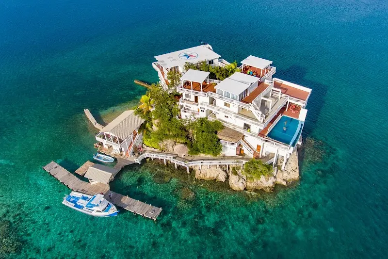 Villa on Dunbar Rock